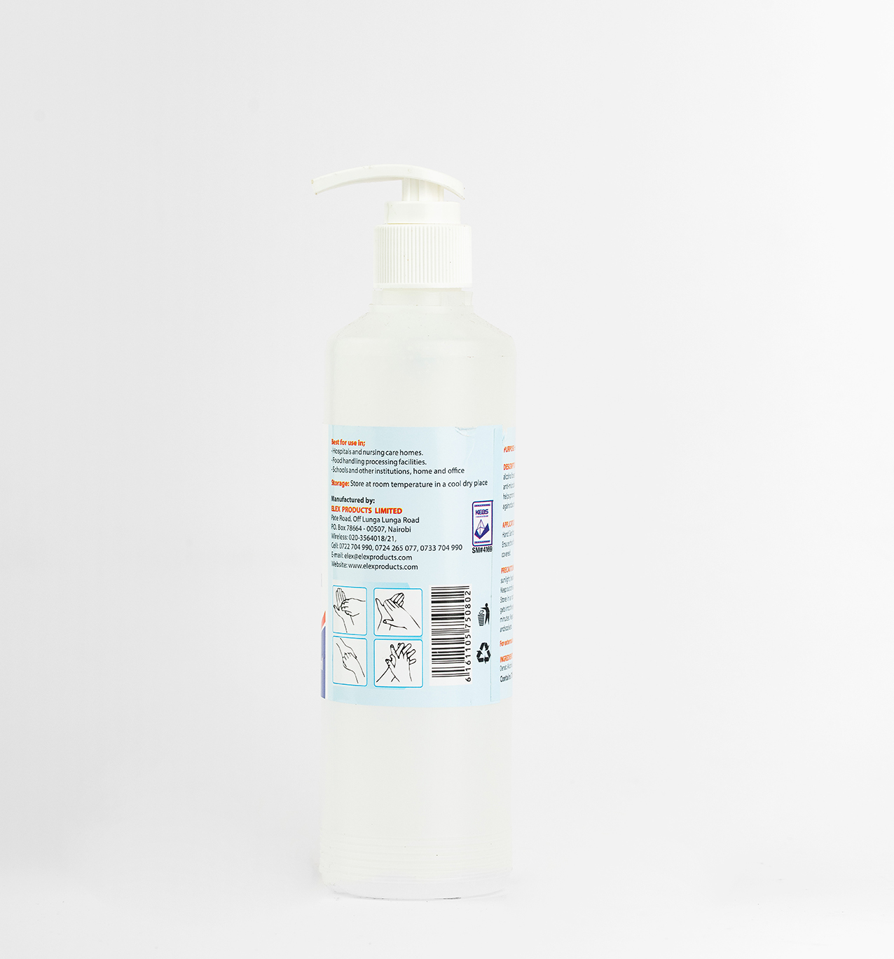 Sepit Hand Sanitizer Pump 500ml - Image 2